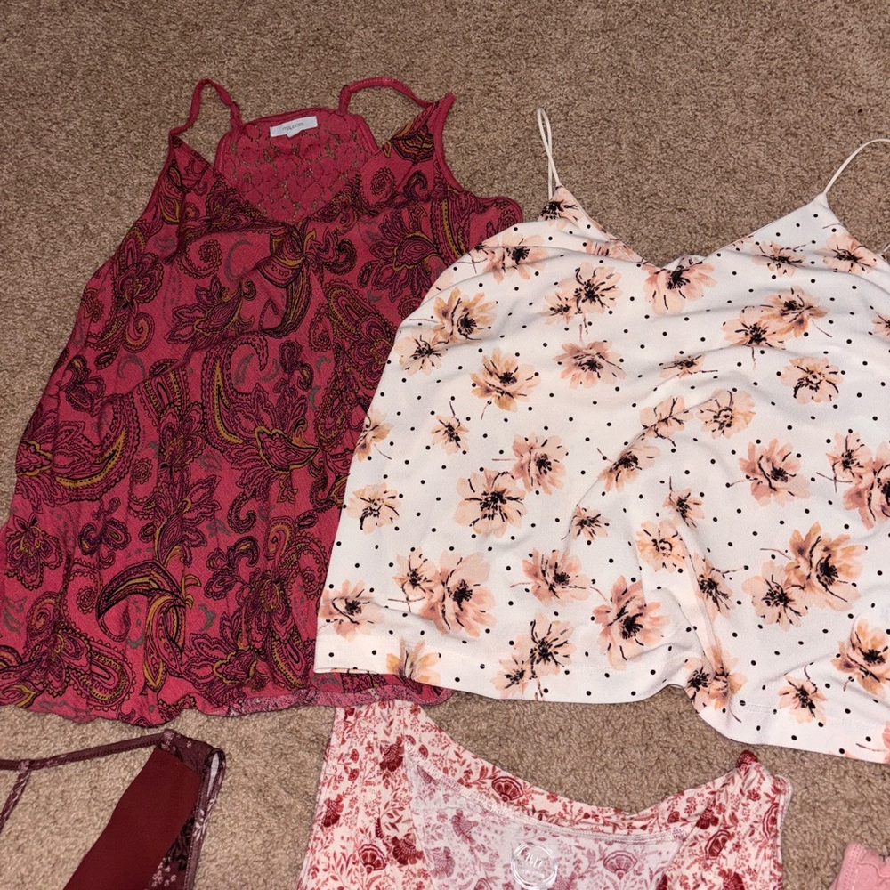 Maurices Women's Tank Tops - Red, White, Pink, Blue Collection - Picture 4 of 4